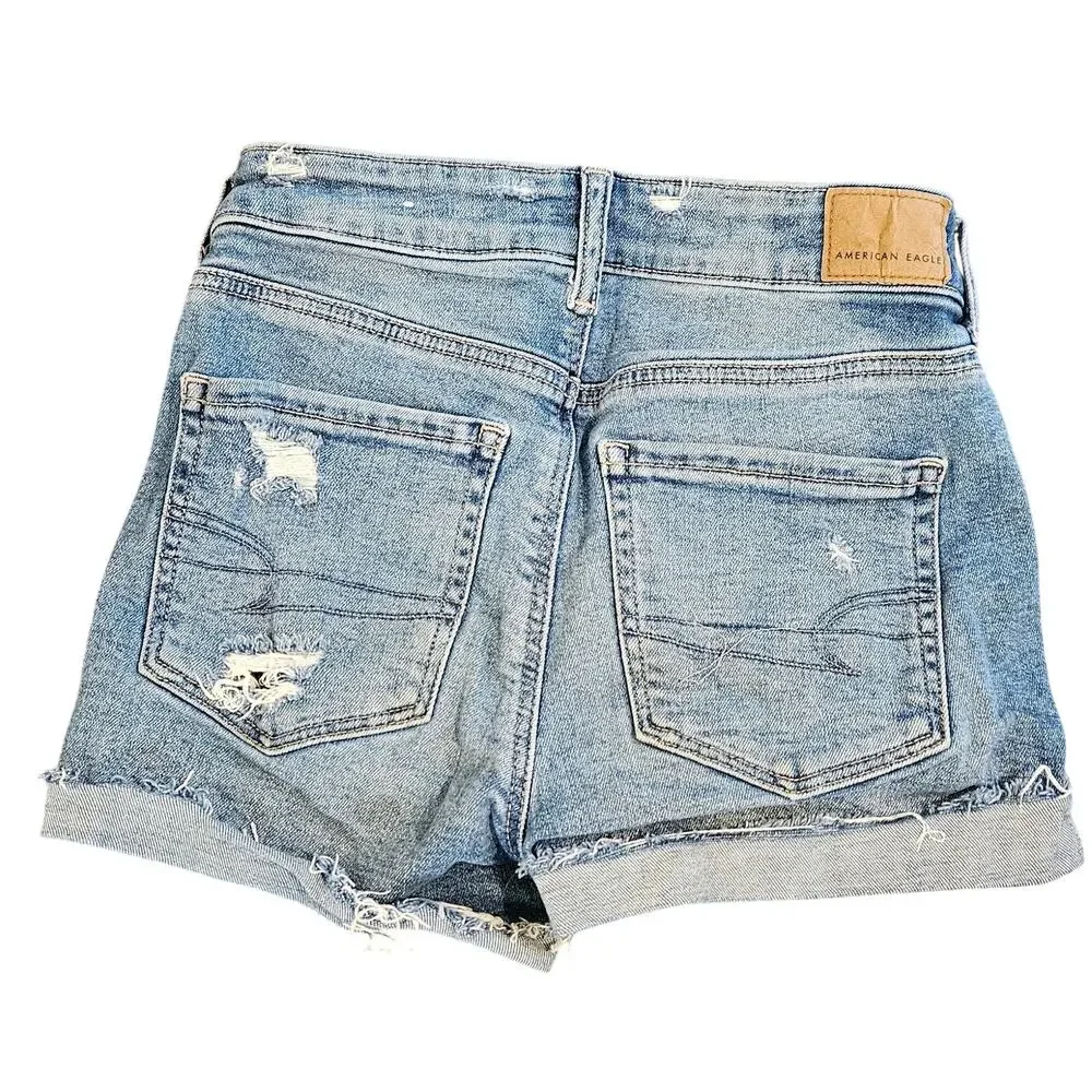 American Eagle hi rise shortie